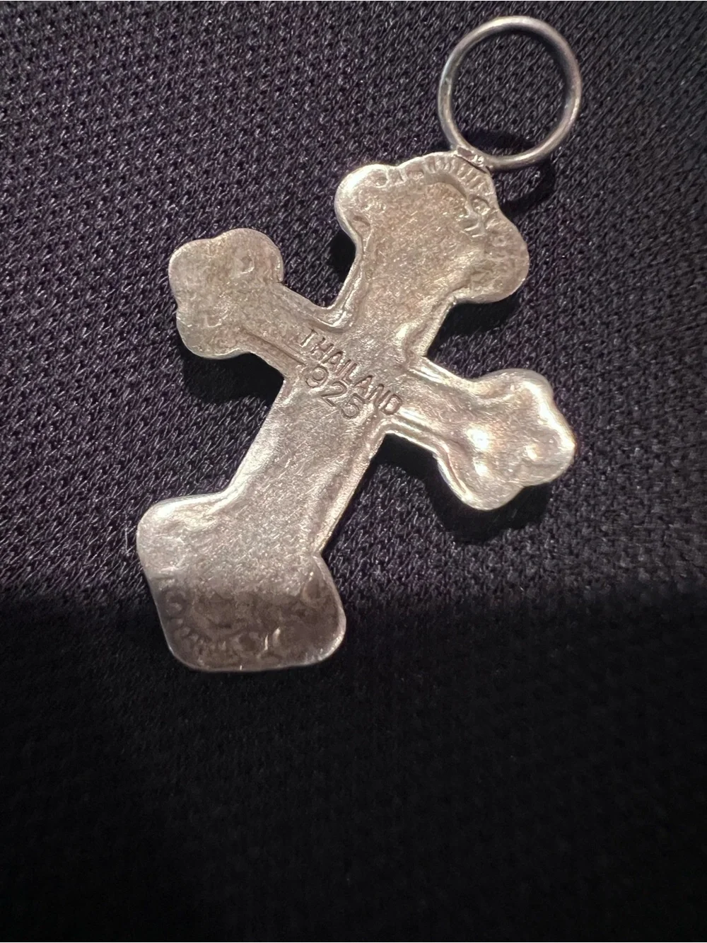 Vintage sterling Silver with stones pendant.